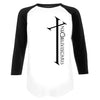 Ne Obliviscaris - Exul Baseball T-Shirt (White/Black)