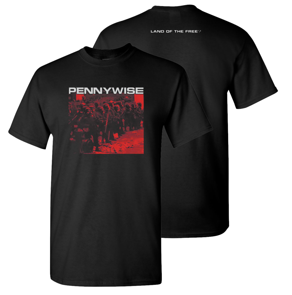 Pennywise - Land Of The Free? Album Tee (Black)