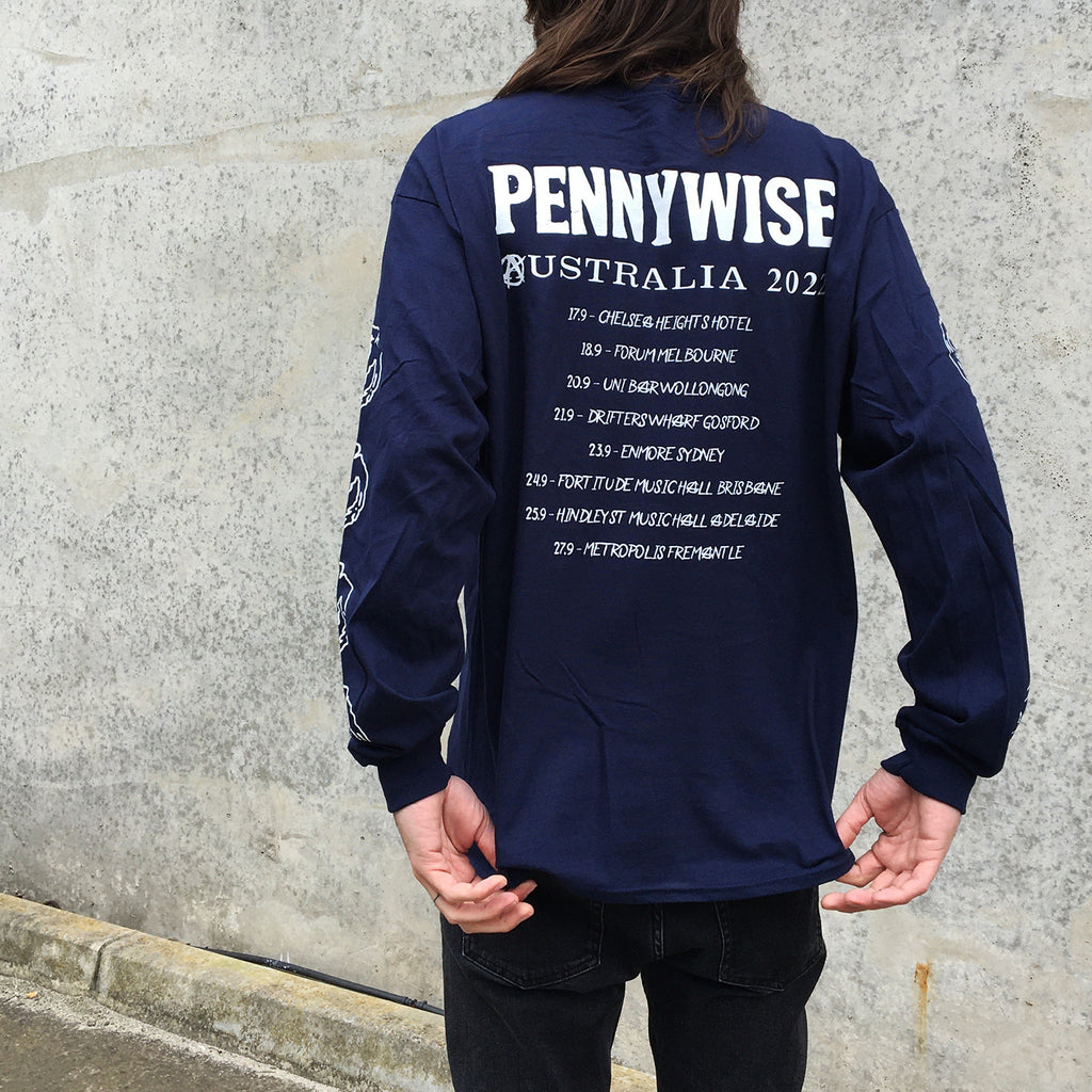 Pennywise - 2022 Tour Longsleeve (Navy)