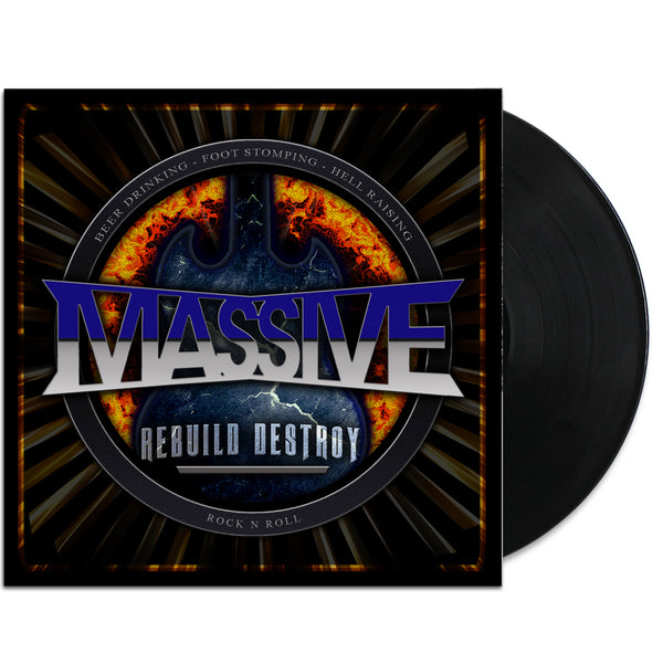 Massive - Rebuild Destroy LP (Black)
