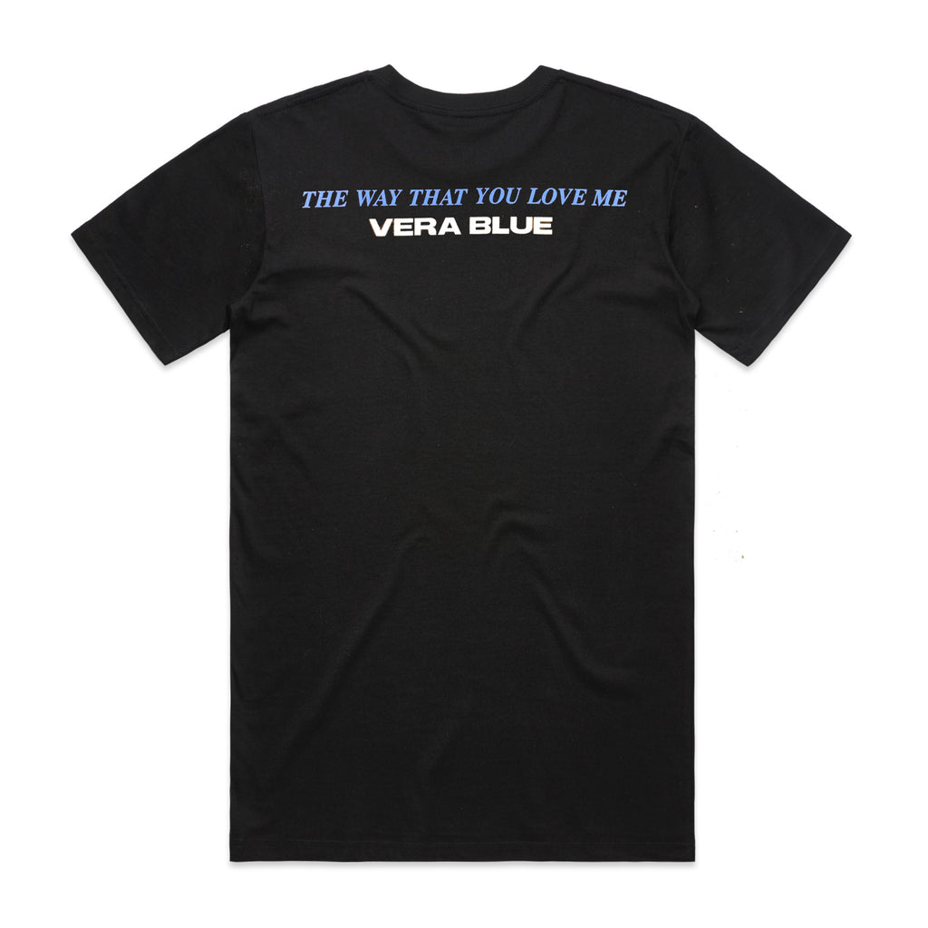 Vera Blue - Heart T-shirt (Black) back