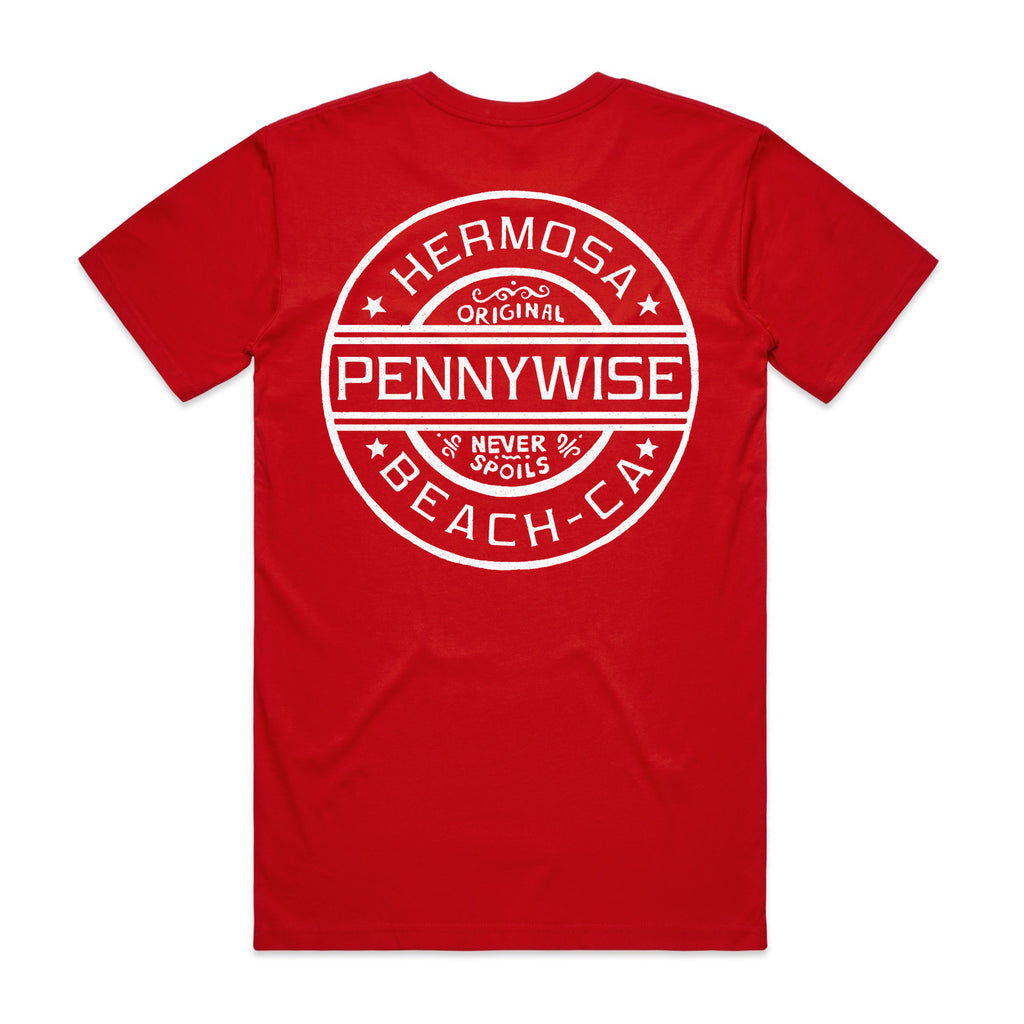 Pennywise - Spicoli Tee (Red) back