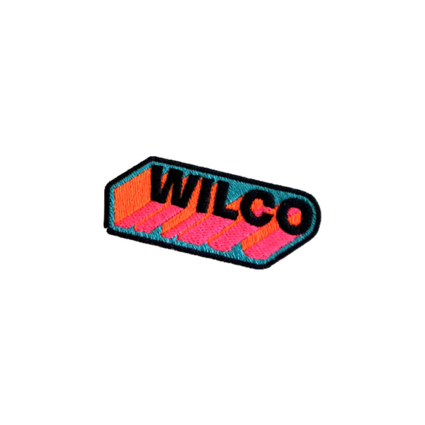 Wilco - Shadow Logo Orange/Pink Patch