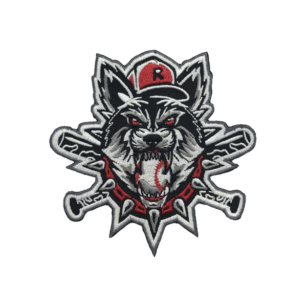 Rancid Wolves Baseball Embroidered Patch