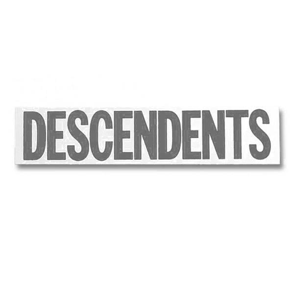 Descendents logo in Grey on a transparent background