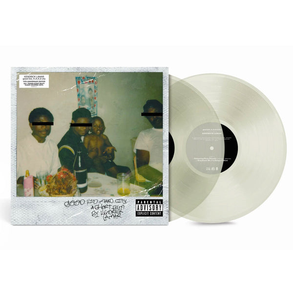 Kendrick Lamar - Good Kid, M.A.A.D City 2LP (10th Anniv. Edition - Translucent Milky Clear Vinyl)