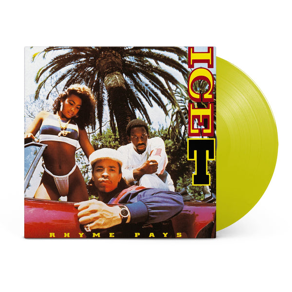 Ice-T - Rhyme Pays LP (Transparent Yellow)