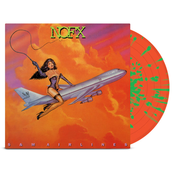 NOFX - S&M Airlines LP (Neon Orange w/Neon Green Splatter Vinyl)
