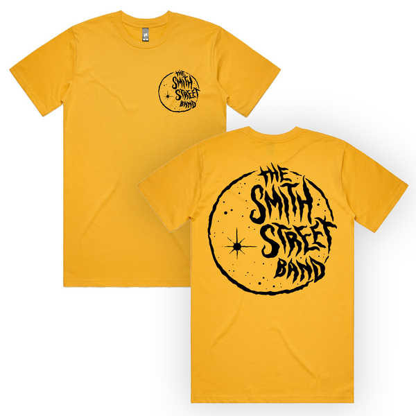 The Smith Street Band - Yellow Moon Tee (Black Print)