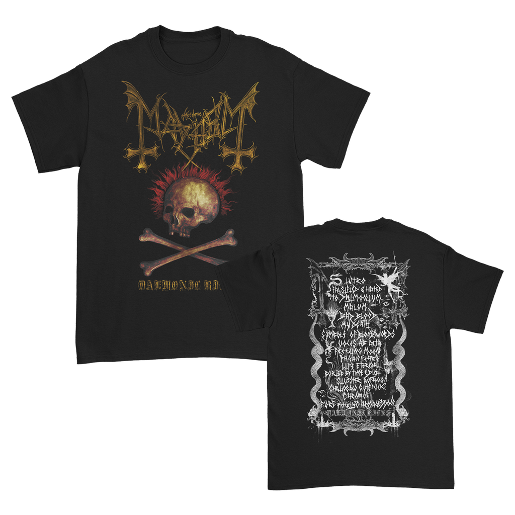 Mayhem - Daemonic Rites T-Shirt (Black)