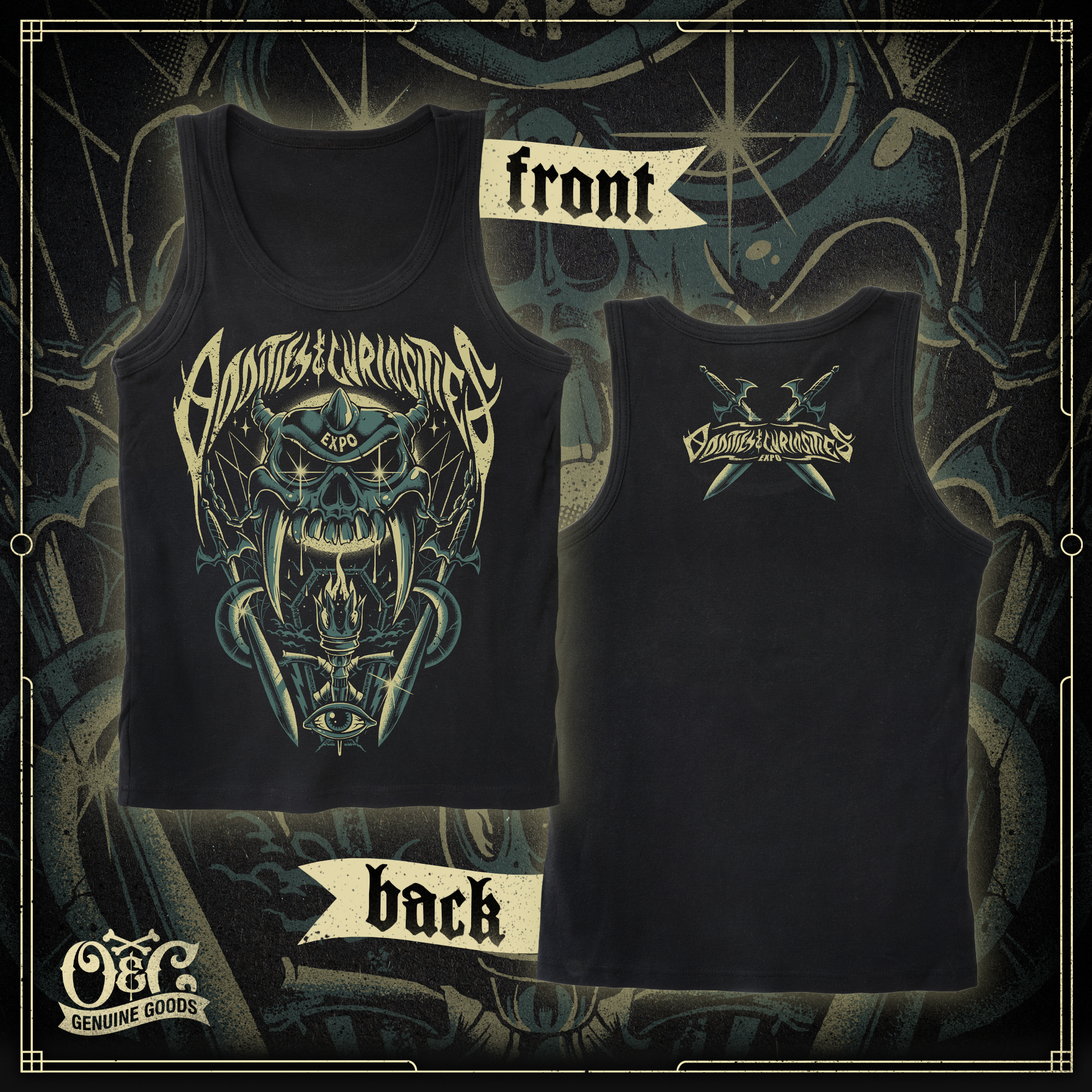 The Oddities & Curiosities Expo - 2024 The Oddities & Curiosities Tank (Black)