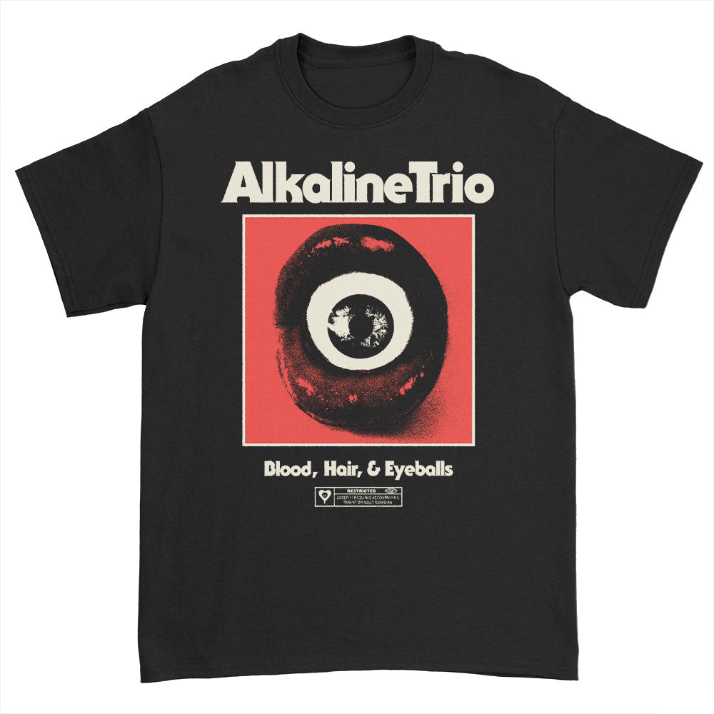 Alkaline Trio - Eyeball Lips T-Shirt (Black)