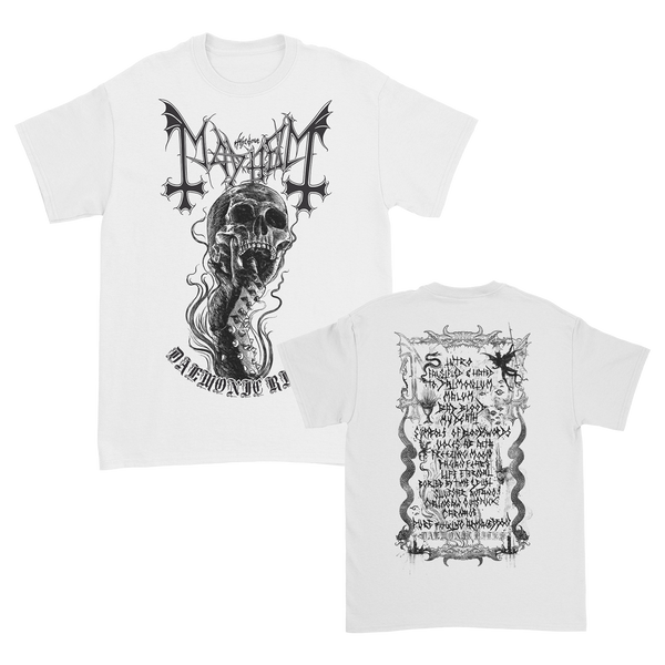 Mayhem - Gauntlet T-Shirt (White)