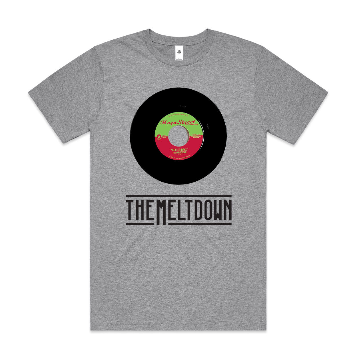 The Meltdown - Better Days 45 Tee (Grey)