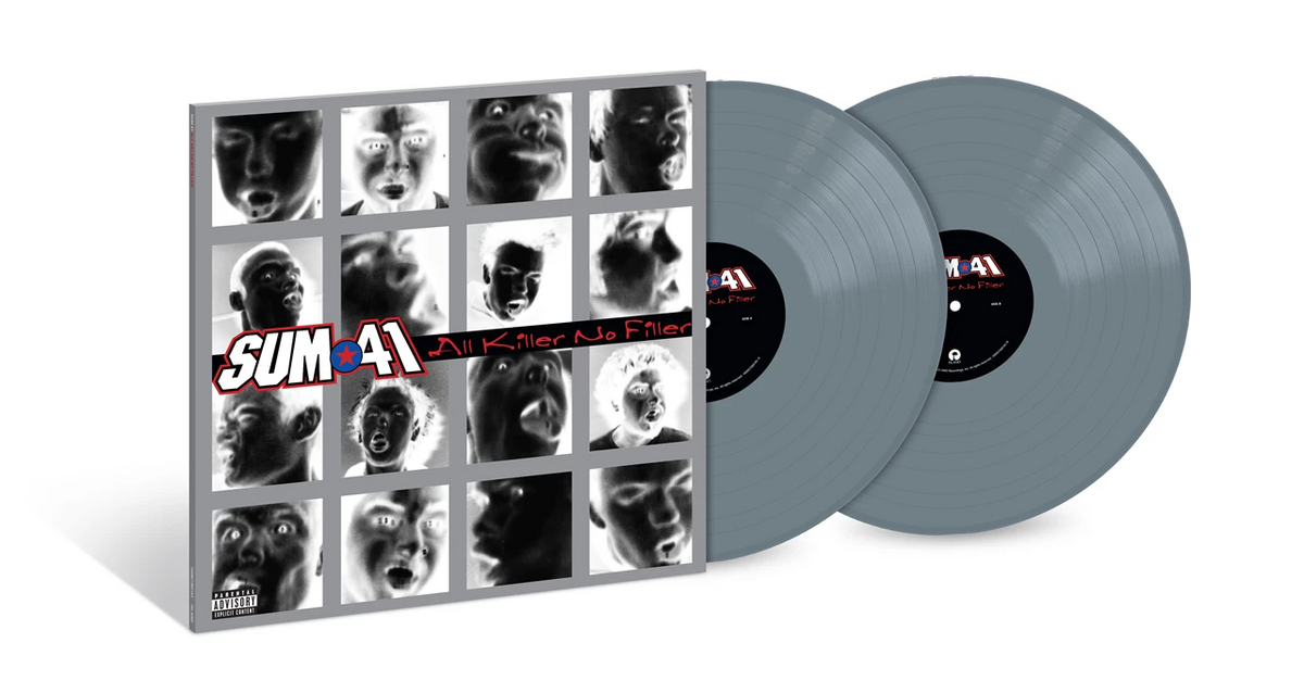 Sum 41 - All Killer No Filler 2LP (25th Anniversary) (Silver Vinyl)