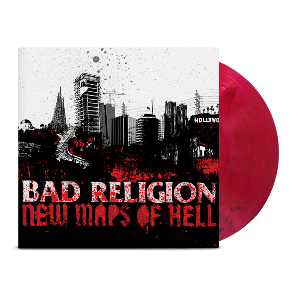 Bad Religion - New Maps of Hell (Opaque Red w/Black Swirl Vinyl)