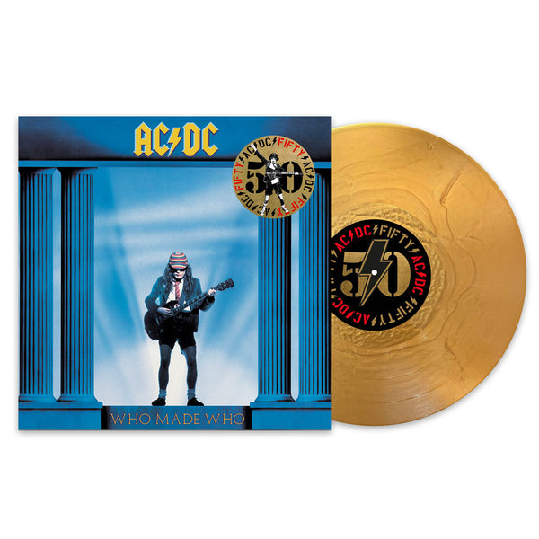 AC/DC - Who Made Who LP (Gold Nugget Vinyl)
