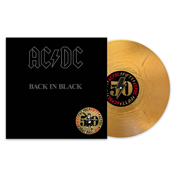 AC/DC - Back In Black LP (Gold Nugget Vinyl)