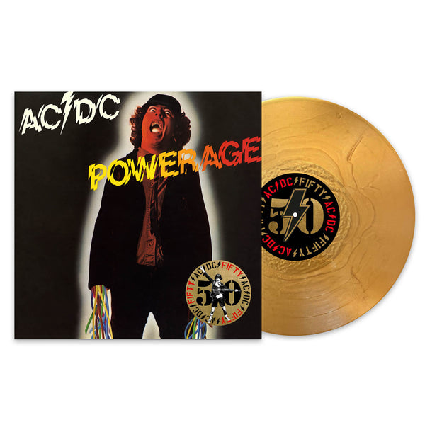 AC/DC - Powerage LP (Gold Nugget Vinyl)