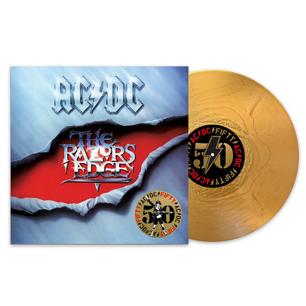 AC/DC - The Razors Edge LP (Gold Nugget Vinyl)