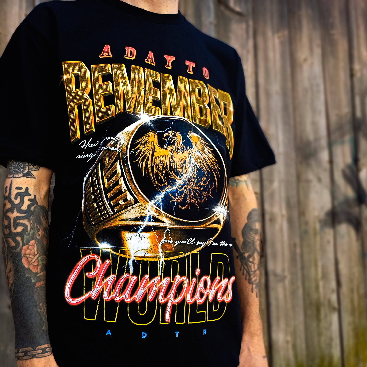 A Day To Remember - Champions T-Shirt (Black)