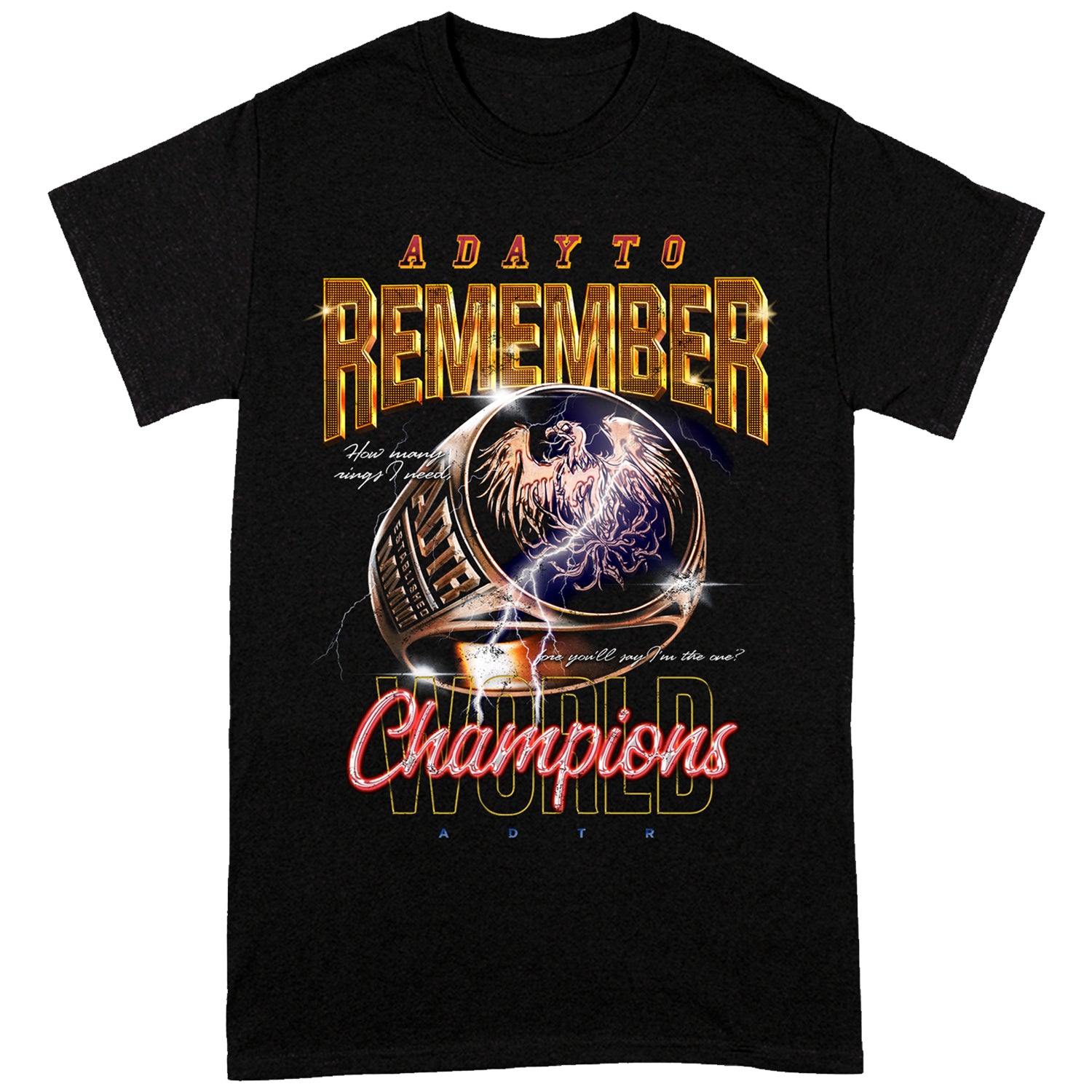 A Day To Remember - Champions T-Shirt (Black)