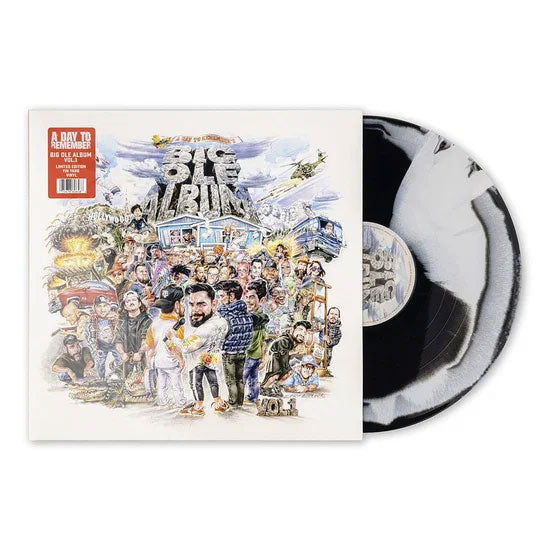 A Day To Remember - Big Ole Album Vol. 1 LP (Black &amp; White Vinyl)