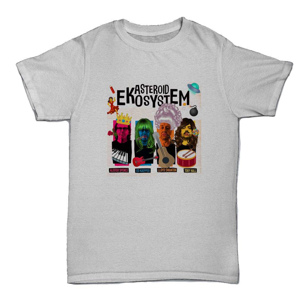 Asteroid Ekosystem - Asteroid Ekosystem Live T-Shirt (White)
