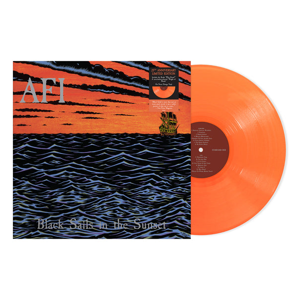 AFI - Black Sails In The Sunset 25th Anniversary LP (Neon Orange Vinyl)