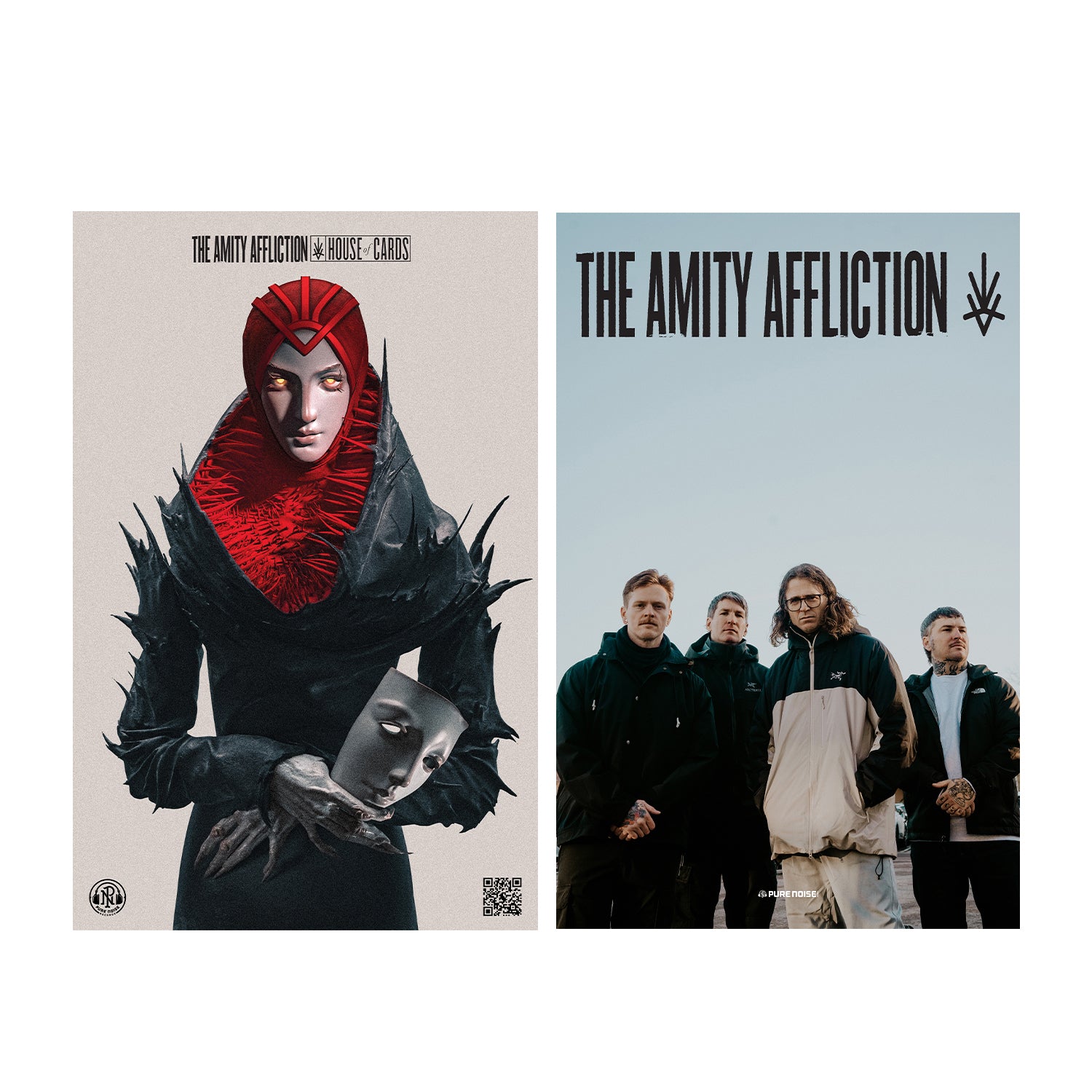 The Amity Affliction - House of Cards Poster (Double Sided)