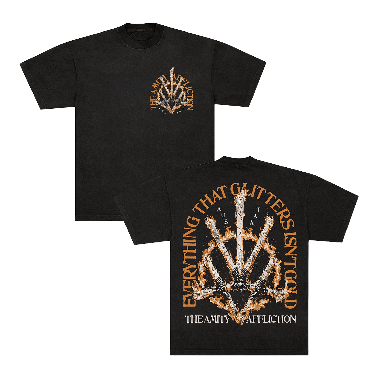 The Amity Affliction - Rune T-Shirt (Black)