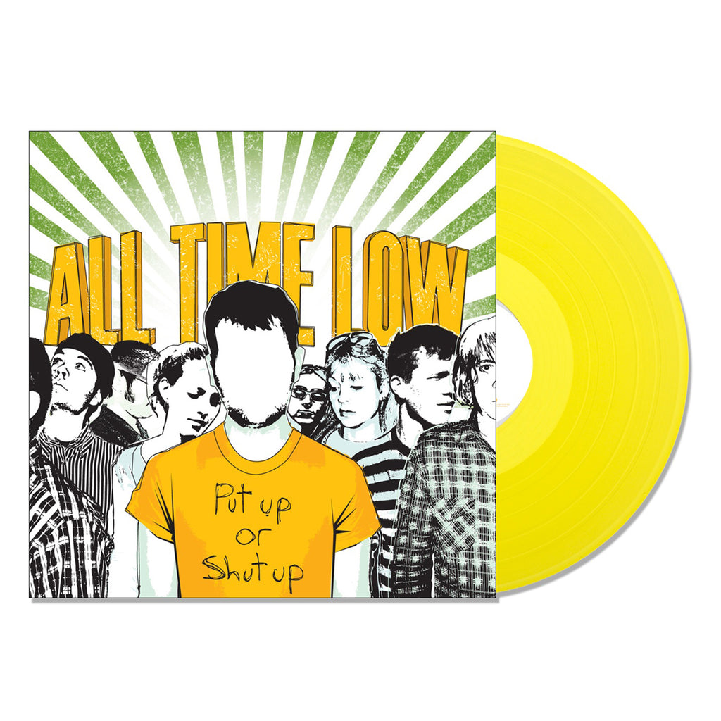 All Time Low - Put Up or Shut Up LP (Yellow Vinyl)
