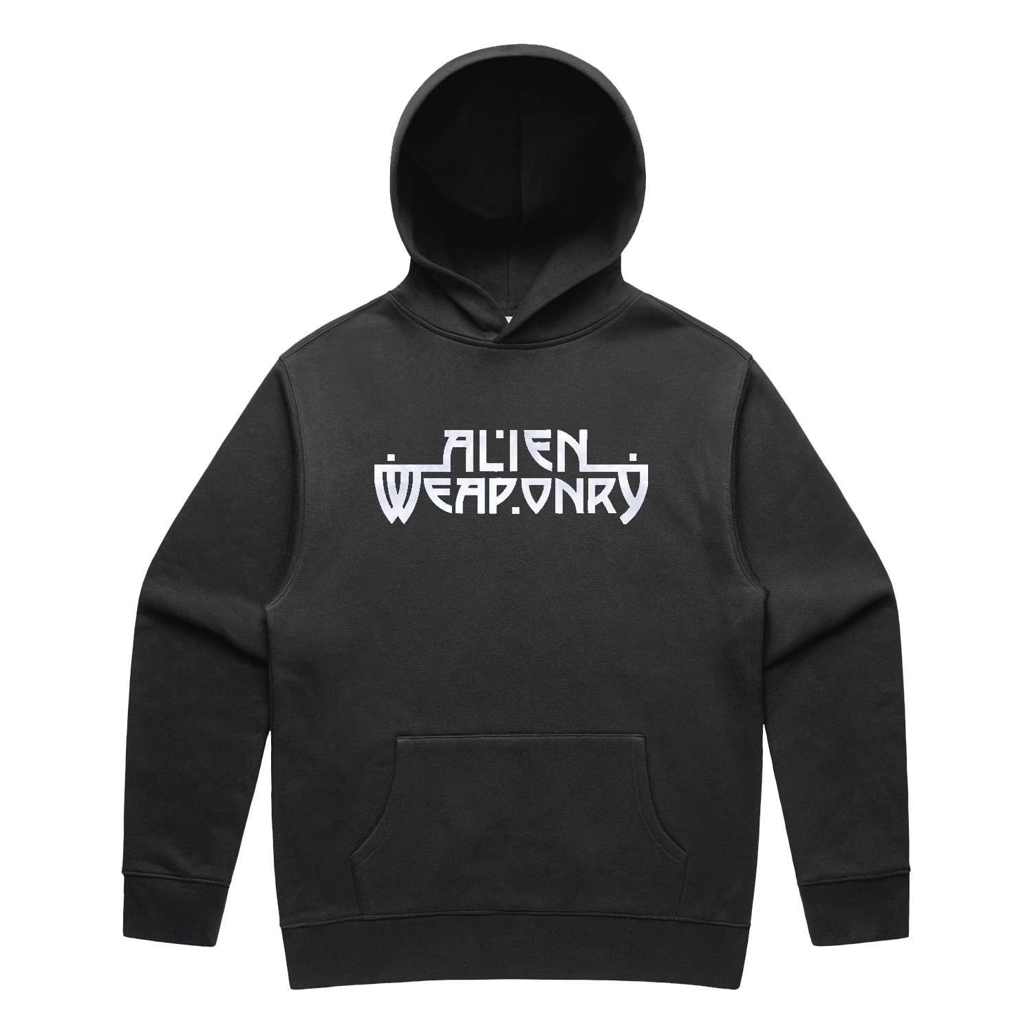 Alien Weaponry - Logo Hoodie (Vintage Black)