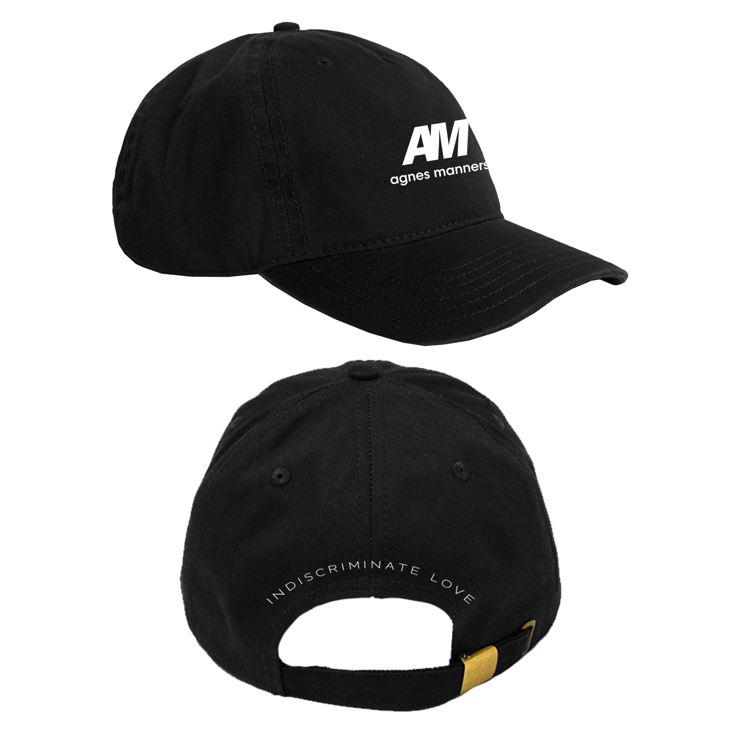 Agnes Manners - Indiscriminate Love Dad Hat (Black)