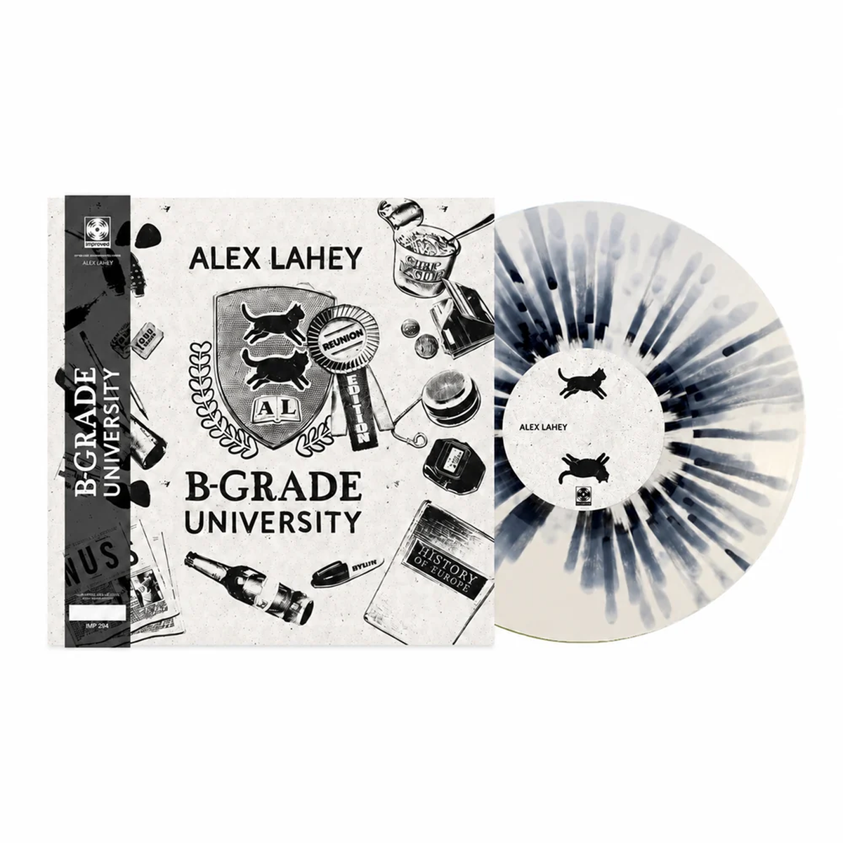 B-Grade University EP - Reunion Edition (Black & White SplatterVinyl)
