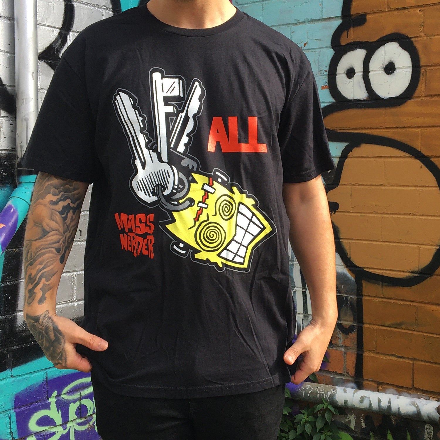 Shepherd Of Satan AU Tee (Black) – Artist First