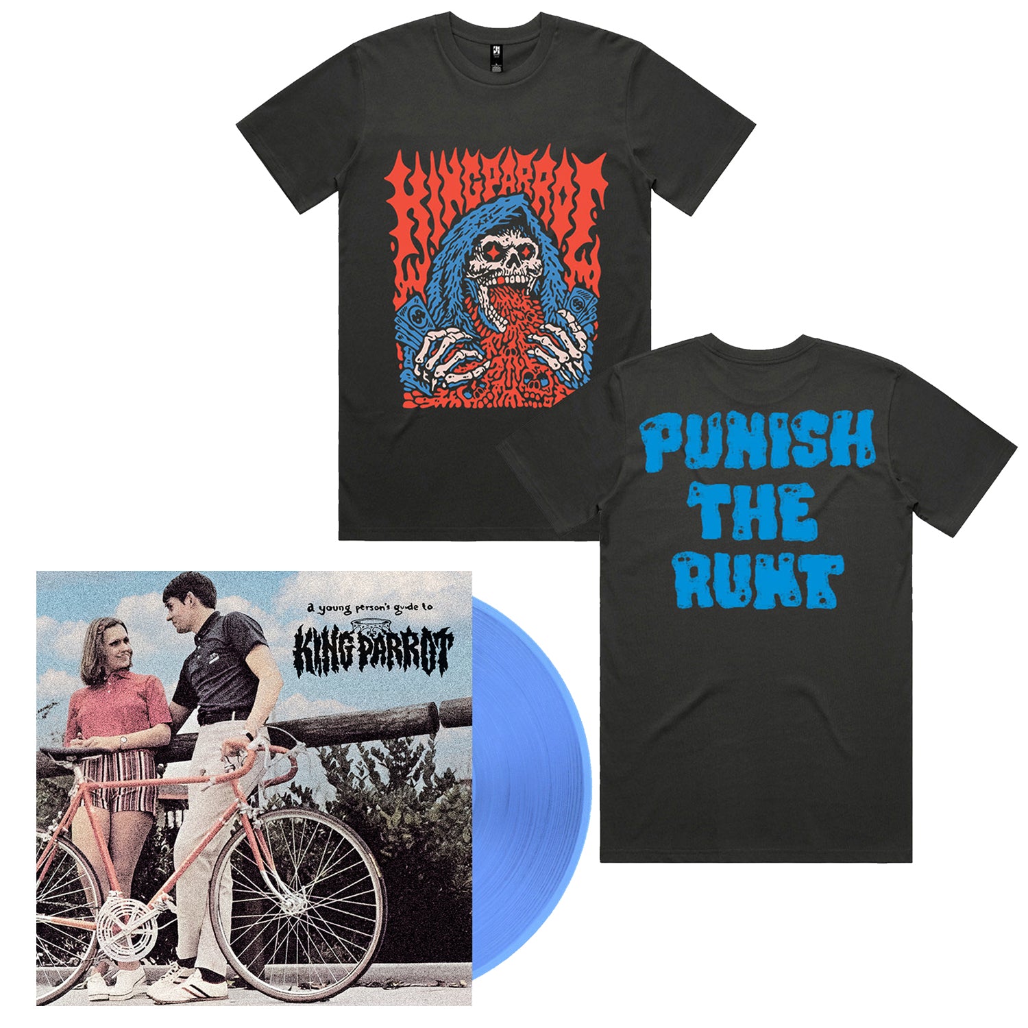A Young Person's Guide To LP (Translucent Sky Blue Vinyl) + T-Shirt Bundle #2