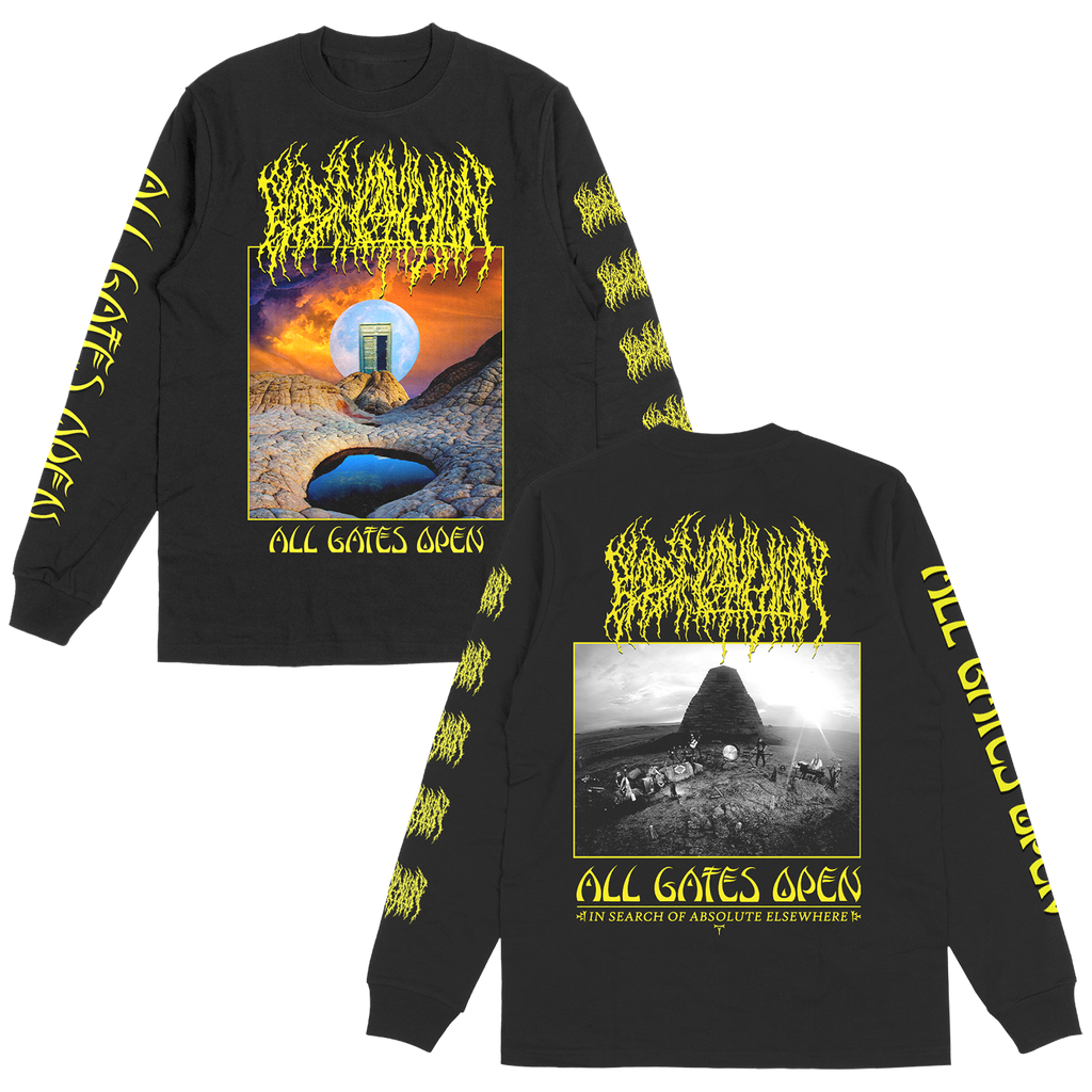 Blood Incantation - All Gates Open Album Cover Longsleeve (Black)