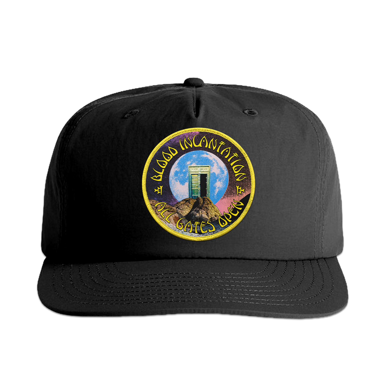 Blood Incantation - All Gates Open Patch Hat (Black)