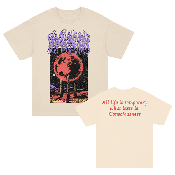 Blood Incantation - All Life Is Temporary T-Shirt (Crème)