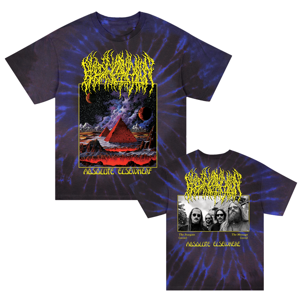 Blood Incantation - Absolute Elsewhere Album T-Shirt (Stargate Dye)