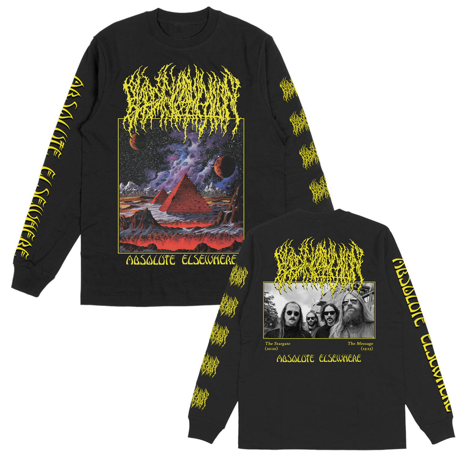Blood Incantation - Absolute Elsewhere Album Longsleeve (Black)