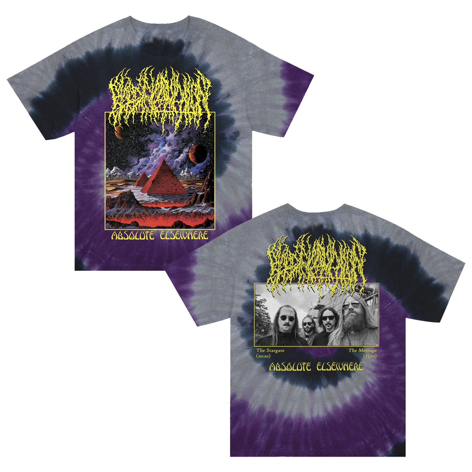 Blood Incantation - Absolute Elsewhere Tie Dye T-Shirt