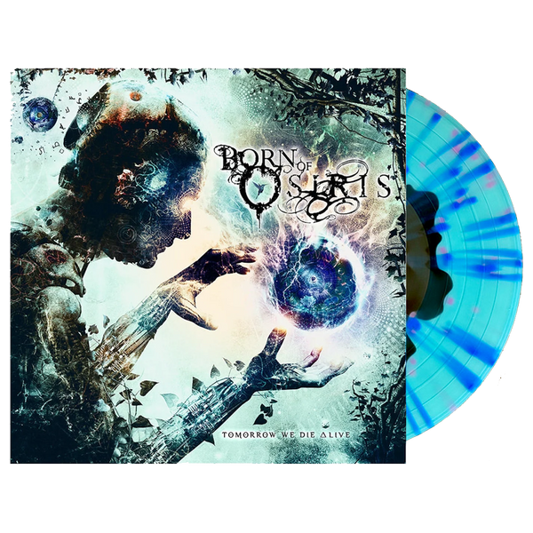 Born of Osiris - The New Reign Vinyl (Bone + Orange w/ Blue Splatter)