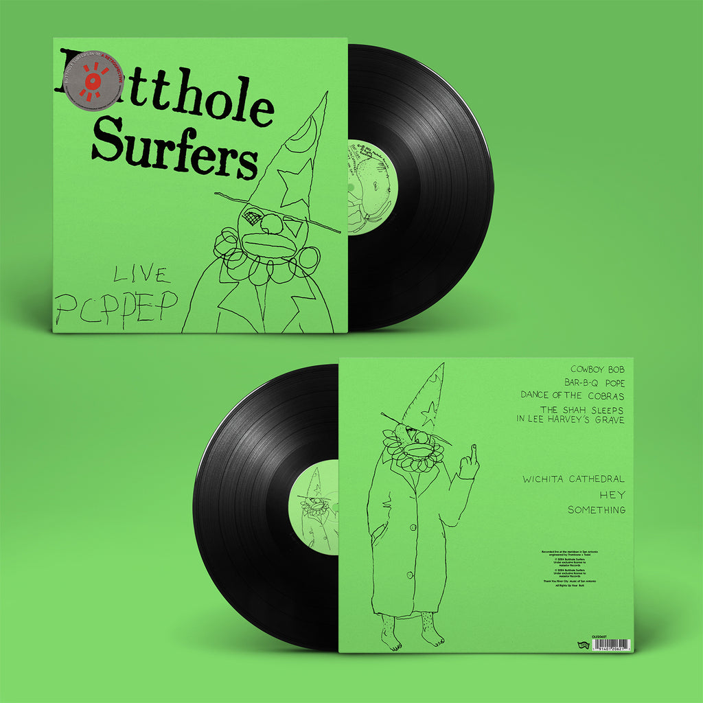 Butthole Surfers - PCPPEP 12" (Black Vinyl)