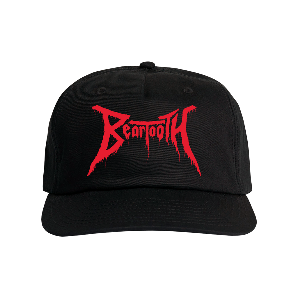 Beartooth - Red Logo Hat (Black)
