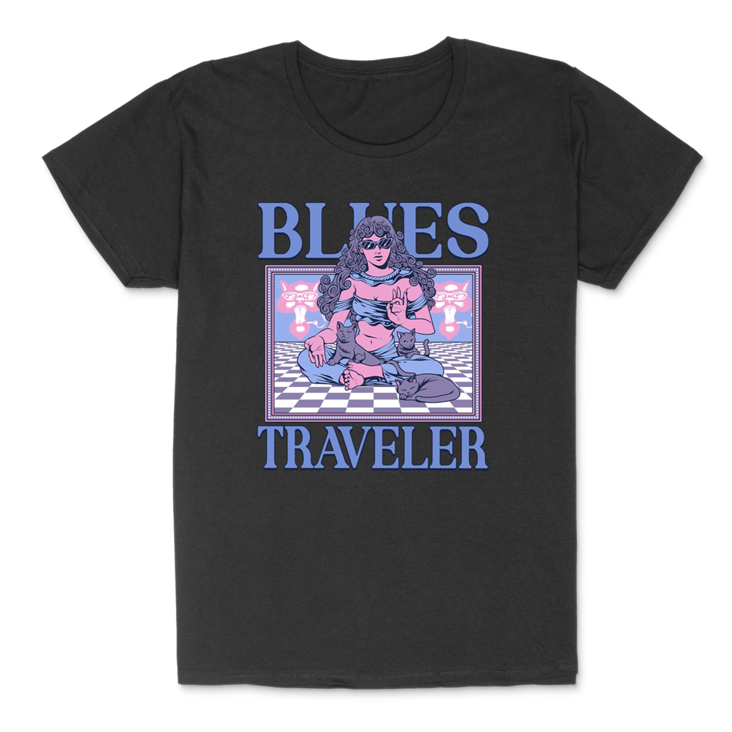 Blues Traveler - Meditate T-Shirt (Black)