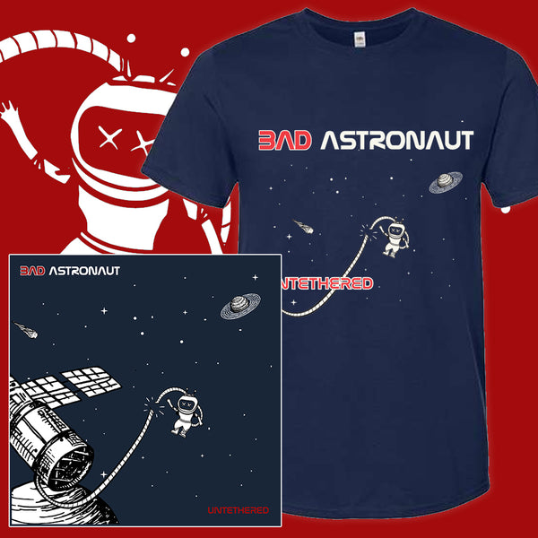 Bad Astronaut - Untethered LP (Colour Vinyl) + Tee