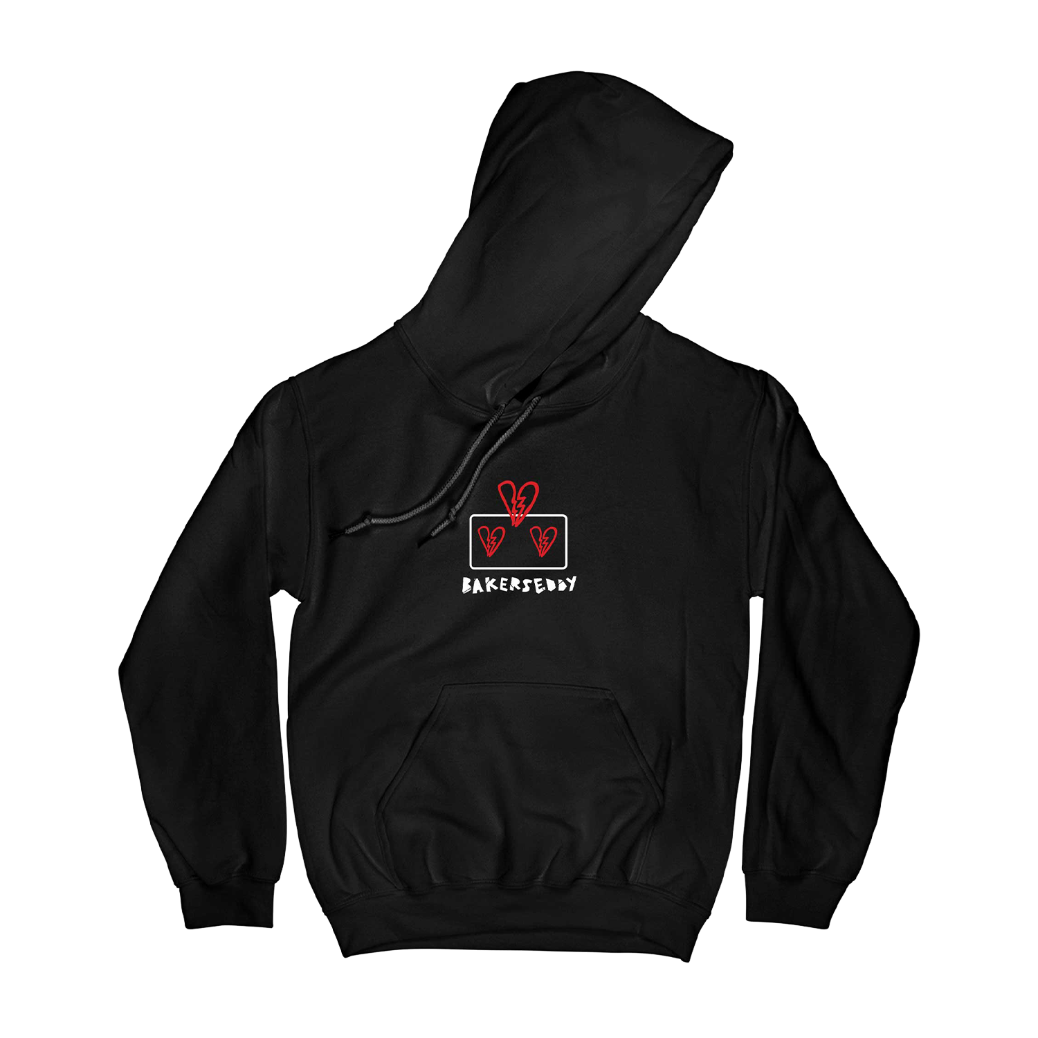 Bakers Eddy - Box Of Hearts Hoodie (Black)