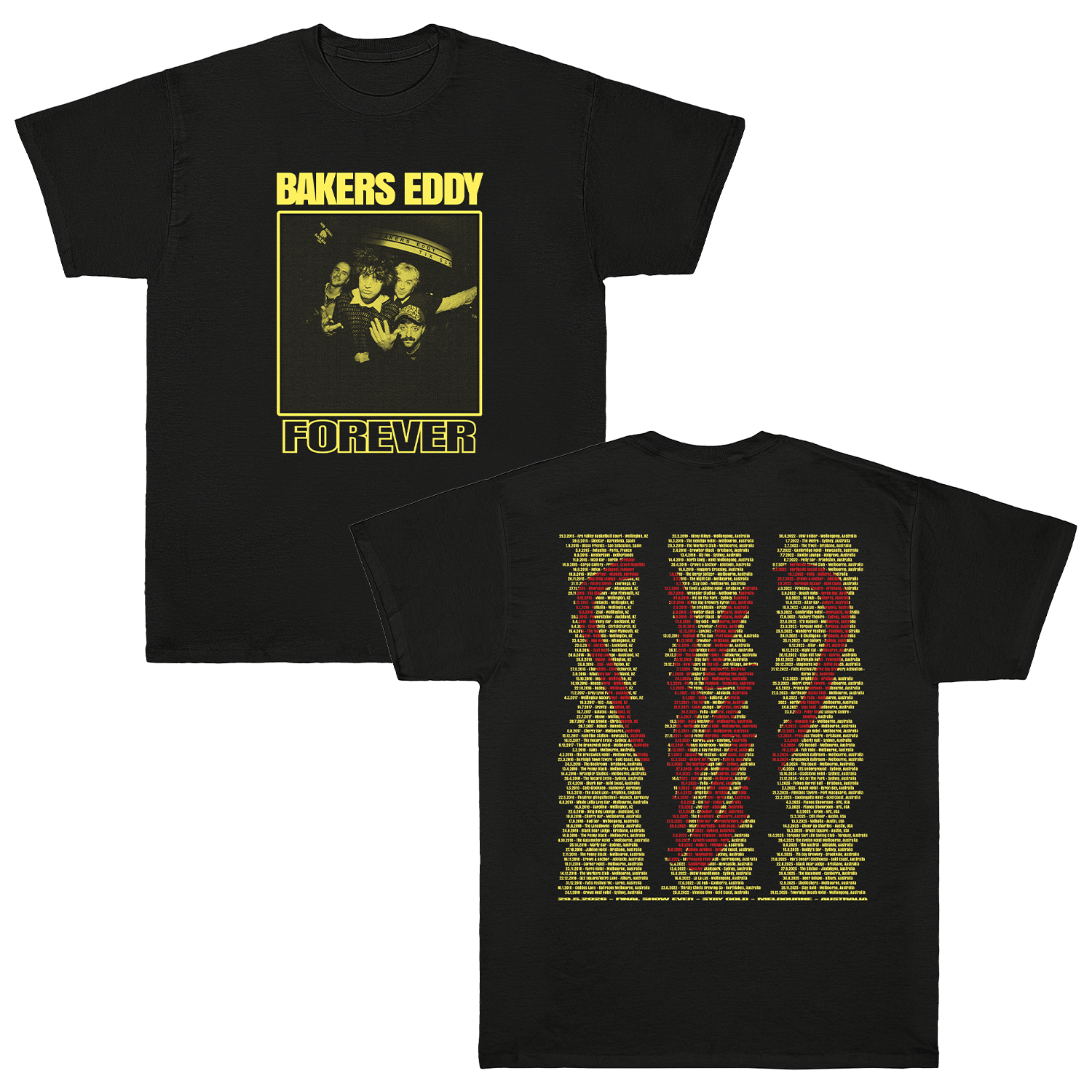 Bakers Eddy - Forever Tee (Black)